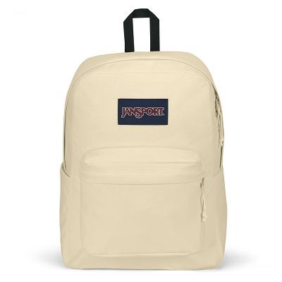 Beige JanSport SuperBreak® Plus School Backpacks | US_JS066