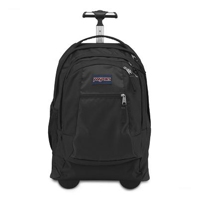 Black JanSport Driver 8 Rolling Laptop Backpacks | US_JS453