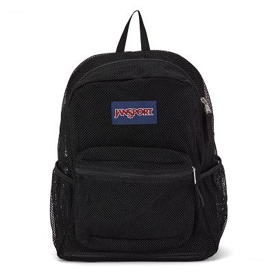 Black JanSport ECO MESH PACK Laptop Backpacks | US_JS030