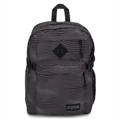 Black JanSport Main Campus Laptop Backpacks | US_JS227