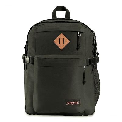 Black JanSport Main Campus Laptop Backpacks | US_JS483