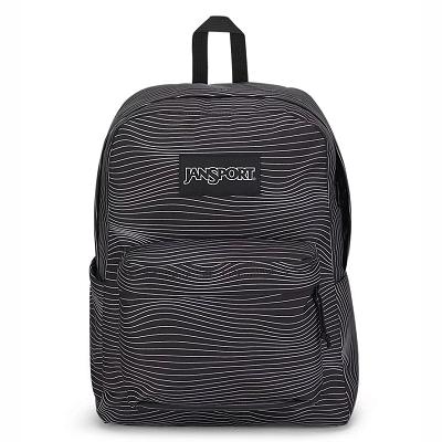 Black JanSport SuperBreak® Plus Laptop Backpacks | US_JS497