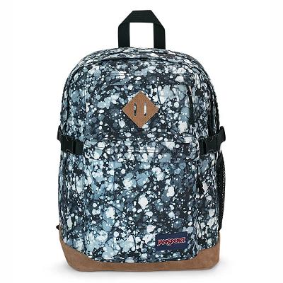 Blue / Black JanSport SUEDE CAMPUS School Backpacks | US_JS142