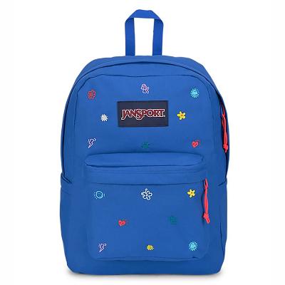 Blue JanSport SuperBreak® Plus School Backpacks | US_JS508