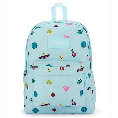 Blue JanSport SuperBreak® School Backpacks | US_JS331