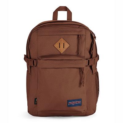 Brown JanSport Main Campus FX Laptop Backpacks | US_JS556