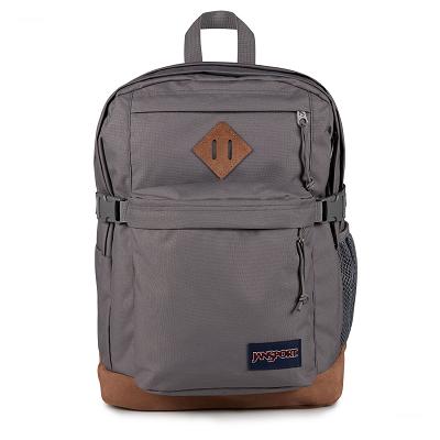 Deep Grey JanSport SUEDE CAMPUS School Backpacks | US_JS23B