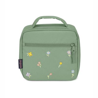 Green JanSport LUNCH BREAK Lunch Bags | US_JS350