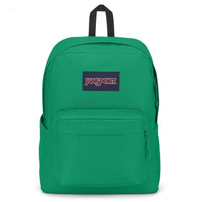 Green JanSport SuperBreak® Plus Laptop Backpacks | US_JS128