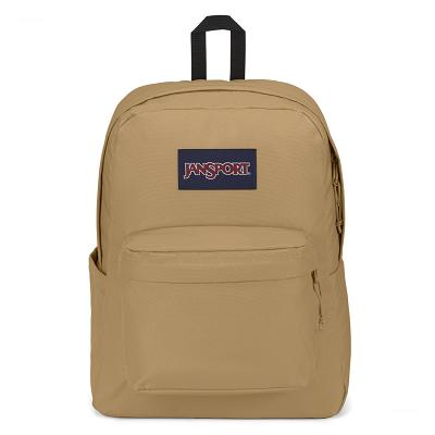 Khaki JanSport SuperBreak® Plus Laptop Backpacks | US_JS285