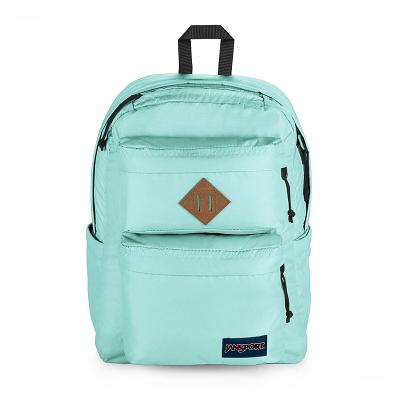 Light Blue JanSport Double Break School Backpacks | US_JS533