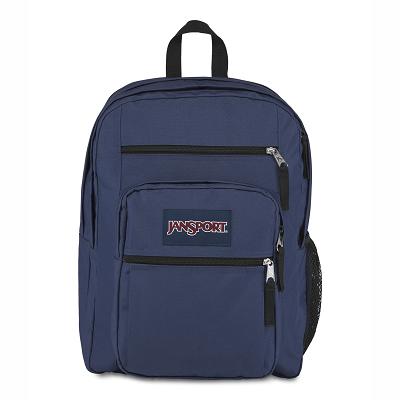 Navy JanSport BIG STUDENT Laptop Backpacks | US_JS095