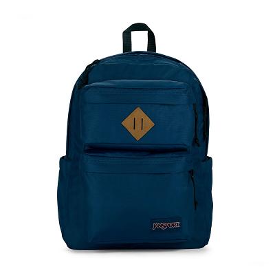 Navy JanSport Double Break School Backpacks | US_JS557