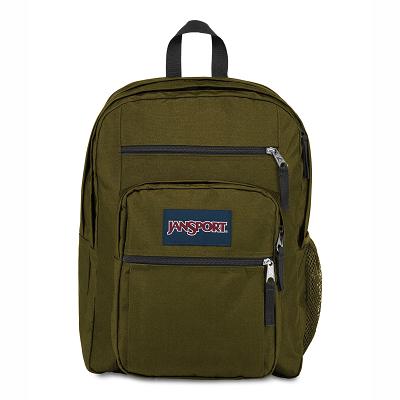 Olive JanSport BIG STUDENT Laptop Backpacks | US_JS368