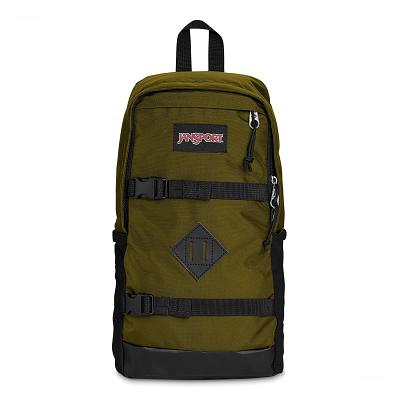 Olive JanSport Off Campus Sling Messenger Bags | US_JS588