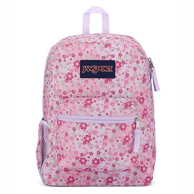 Pink JanSport CROSS TOWN School Backpacks | US_JS236