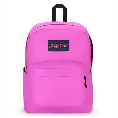 Pink JanSport SuperBreak® Plus Laptop Backpacks | US_JS085