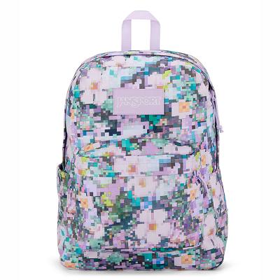 Purple JanSport SuperBreak® Plus Laptop Backpacks | US_JS330