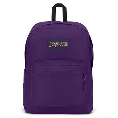 Purple JanSport SuperBreak® Plus School Backpacks | US_JS495