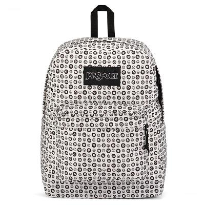 White / Black JanSport SuperBreak® Plus School Backpacks | US_JS014