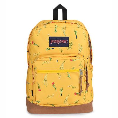 Yellow JanSport Right Pack Laptop Backpacks | US_JS172