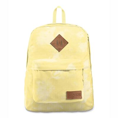 Yellow JanSport SUPERBREAK PLUS FX Laptop Backpacks | US_JS070