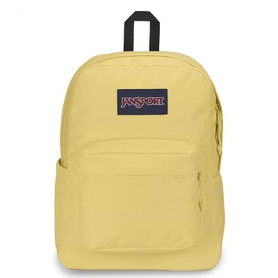 Yellow JanSport SuperBreak® Plus Laptop Backpacks | US_JS130