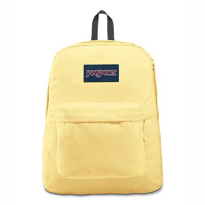 Yellow JanSport SuperBreak® Plus Laptop Backpacks | US_JS253