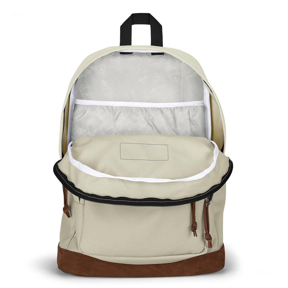 Beige JanSport Right Pack School Backpacks | US_JS023