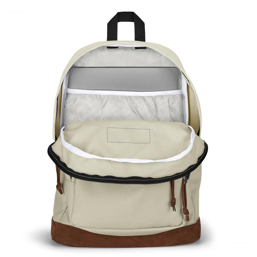 Beige JanSport Right Pack School Backpacks | US_JS023