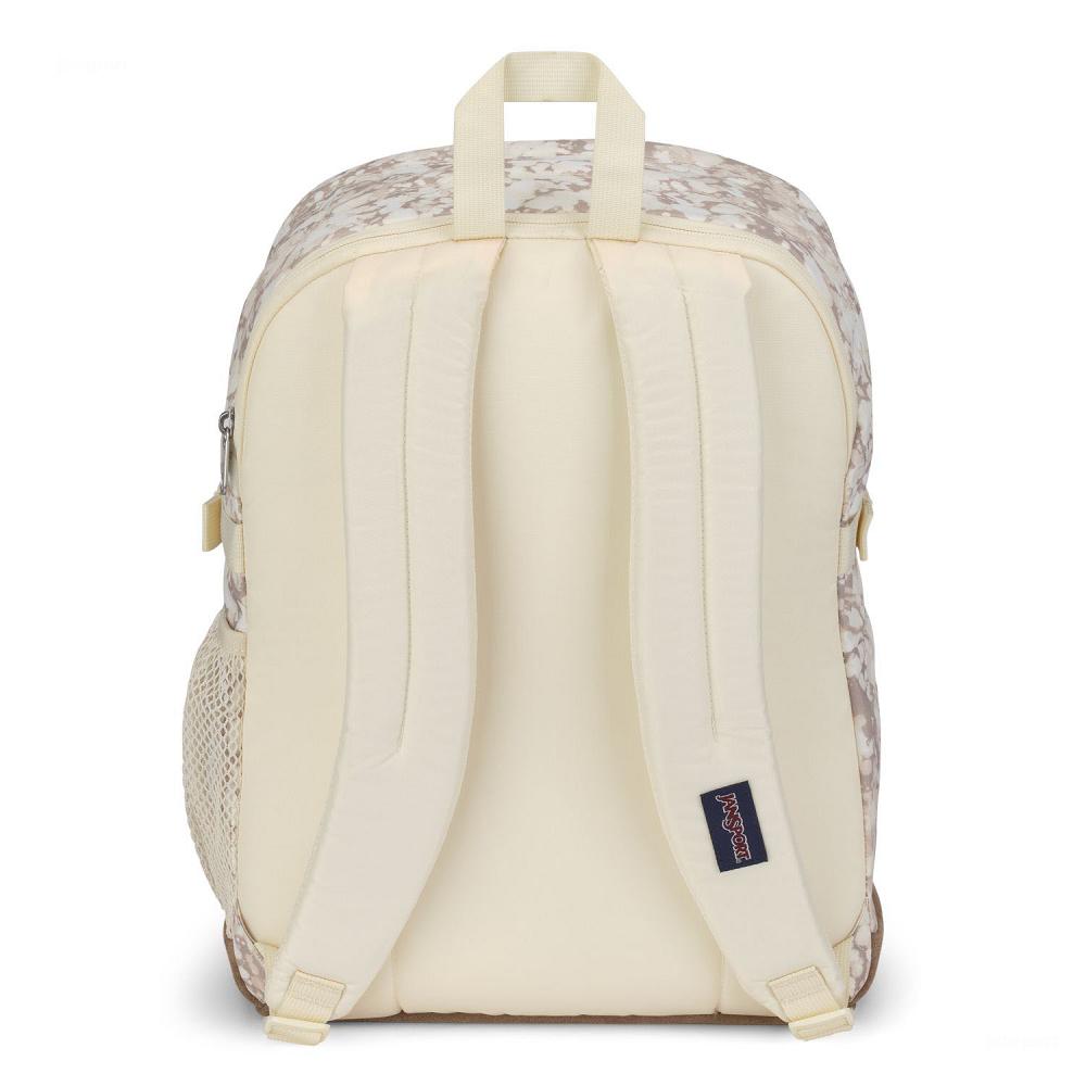 Beige JanSport SUEDE CAMPUS School Backpacks | US_JS207