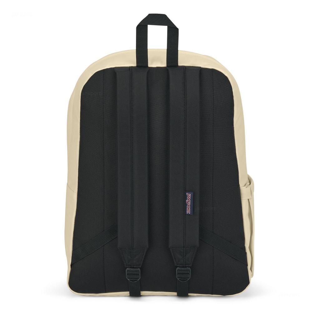 Beige JanSport SuperBreak® Plus Laptop Backpacks | US_JS234