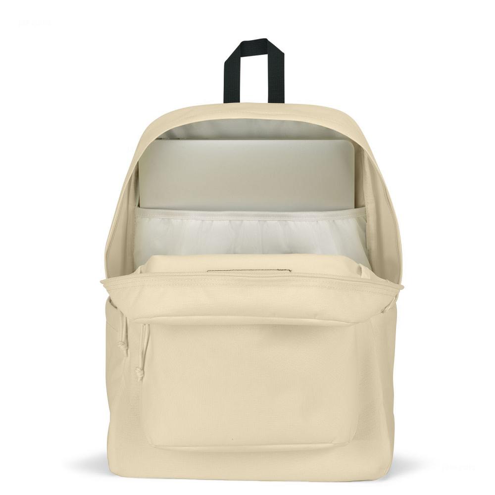 Beige JanSport SuperBreak® Plus Laptop Backpacks | US_JS234