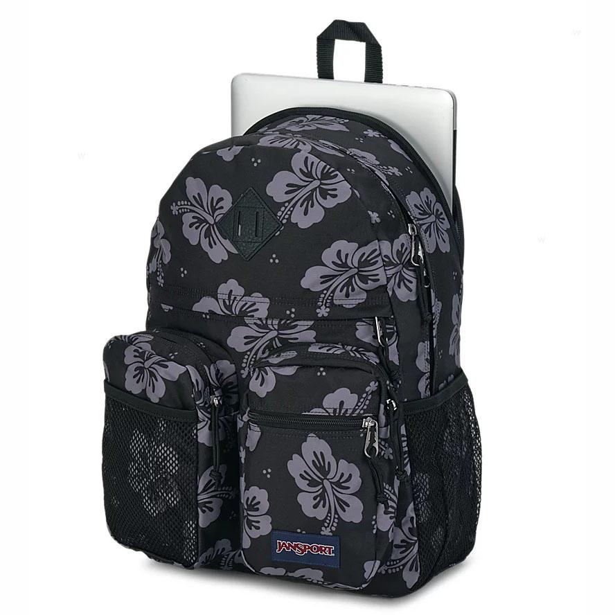 Black / Grey JanSport GRANBY Laptop Backpacks | US_JS012