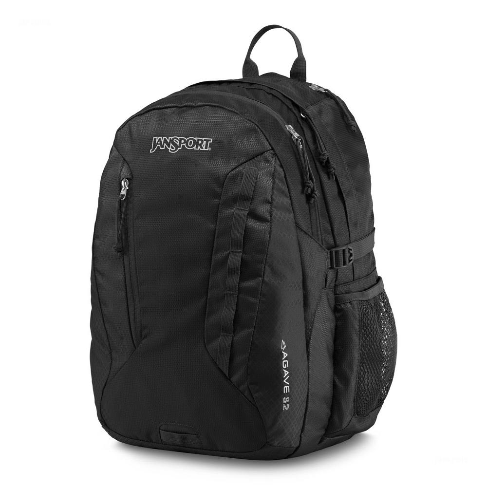 Black JanSport Agave Hiking Backpacks | US_JS303