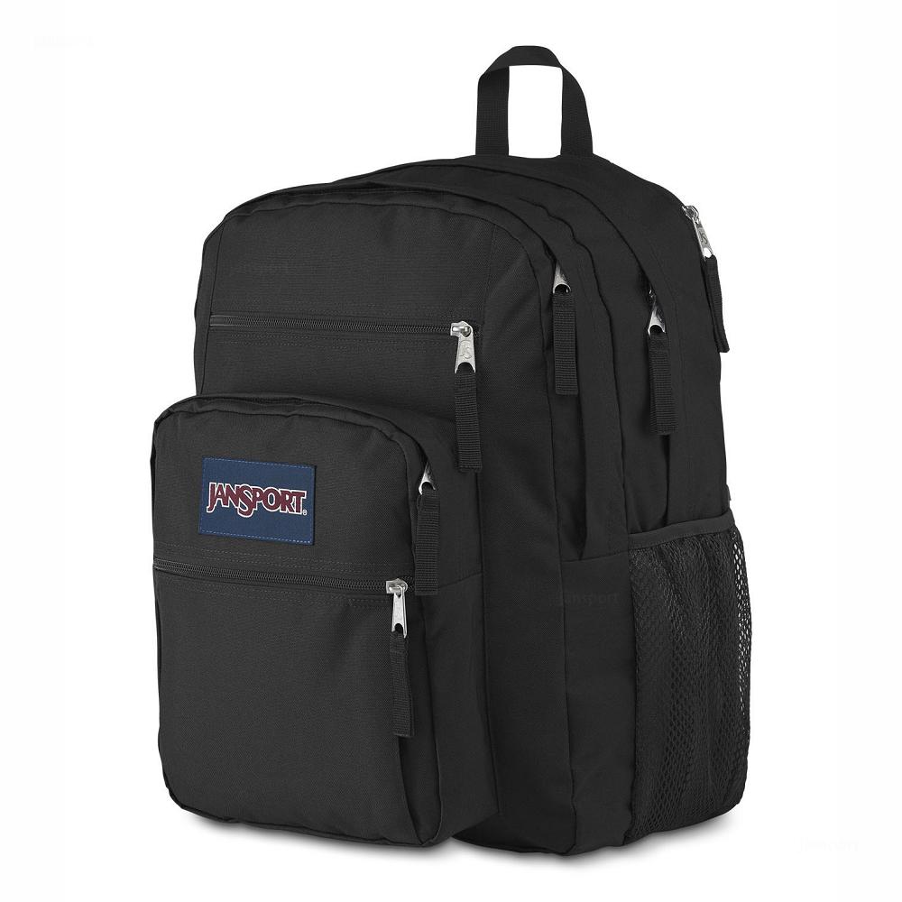 Black JanSport BIG STUDENT Laptop Backpacks | US_JS185