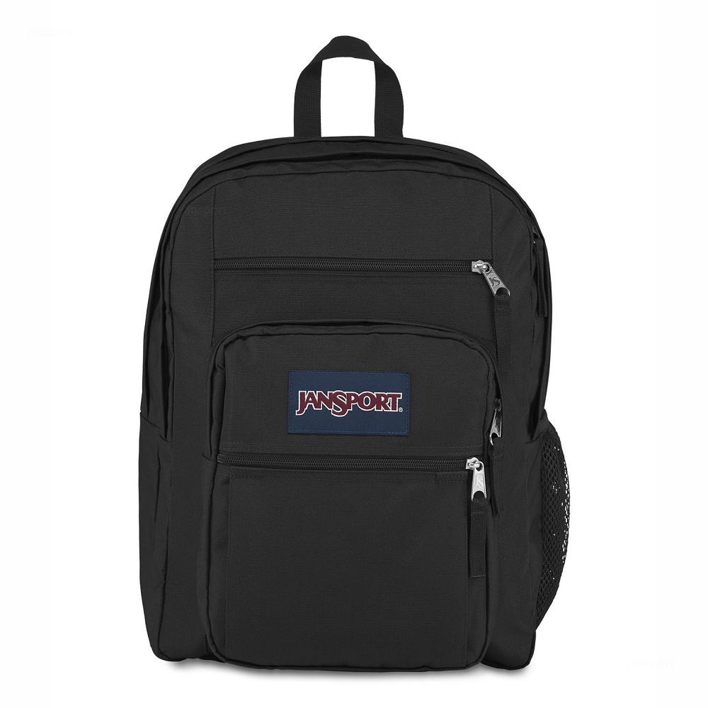 Black JanSport BIG STUDENT Laptop Backpacks | US_JS185