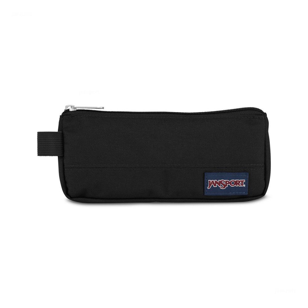 Black JanSport Basic Accessory Pouch Pencil Cases | US_JS464