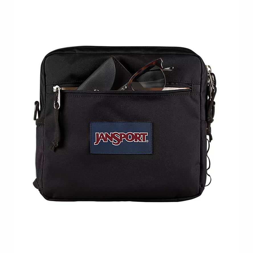 Black JanSport CENTRAL ADAPTIVE Crossbody Bags | US_JS211