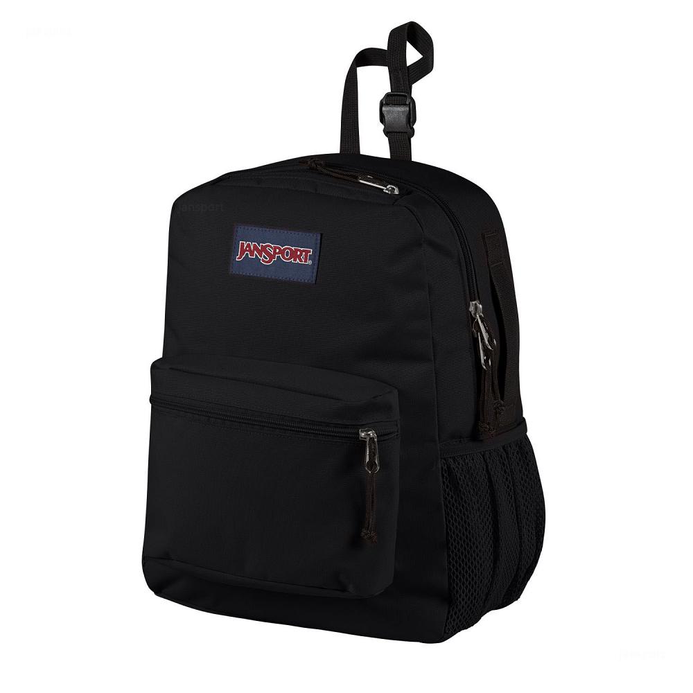 Black JanSport CENTRAL ADAPTIVE School Backpacks | US_JS568