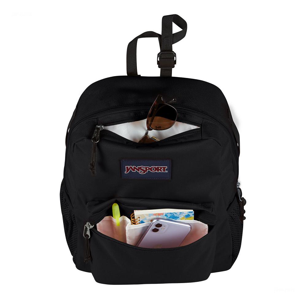 Black JanSport CENTRAL ADAPTIVE School Backpacks | US_JS568