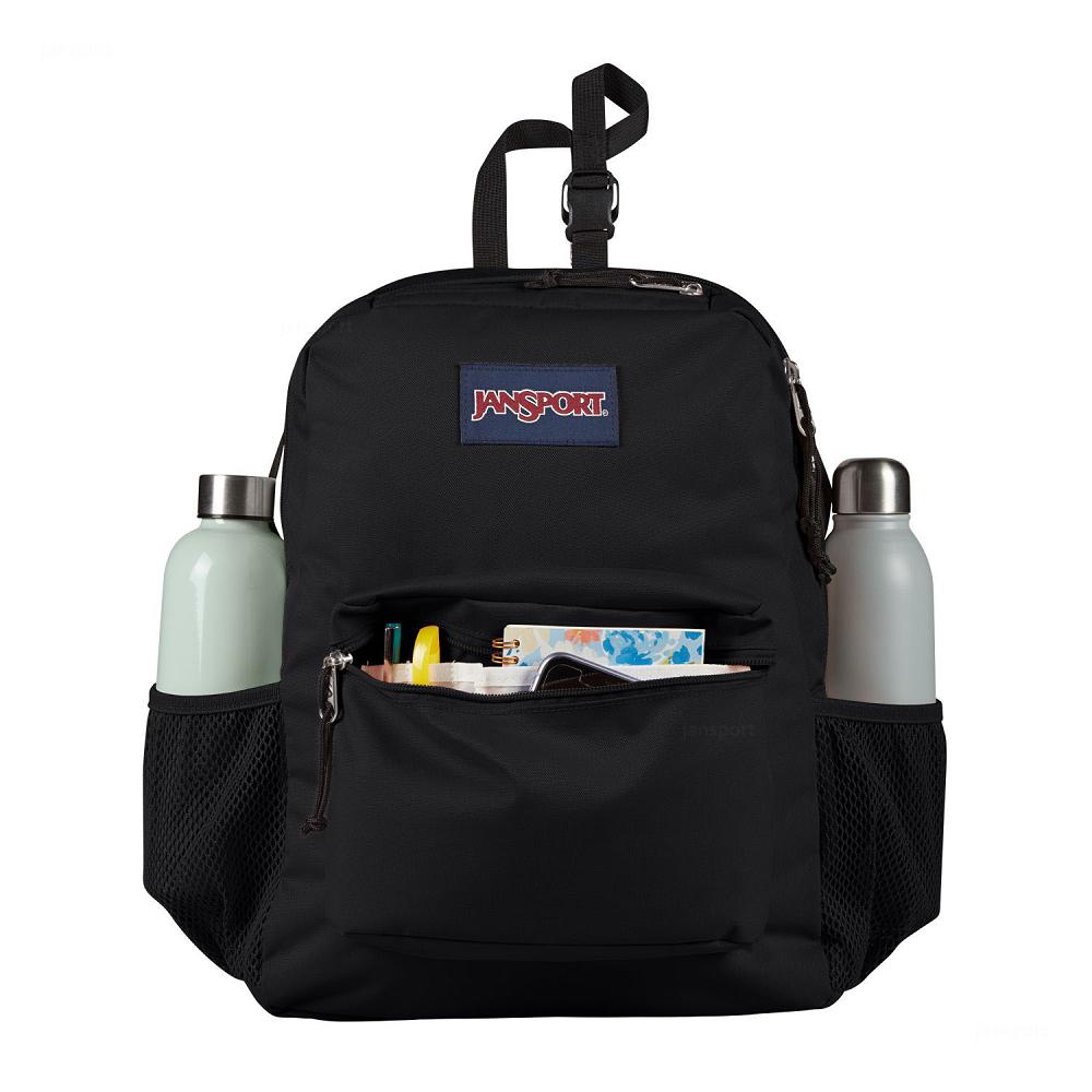 Black JanSport CENTRAL ADAPTIVE School Backpacks | US_JS568