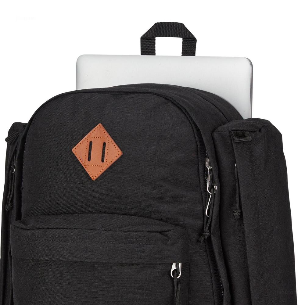 Black JanSport Field Pack School Backpacks | US_JS574