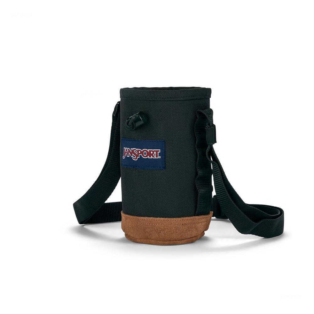 Black JanSport KITSACK Water Bottle Sling | US_JS107