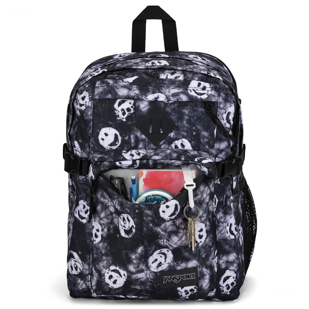 Black JanSport Main Campus School Backpacks | US_JS396