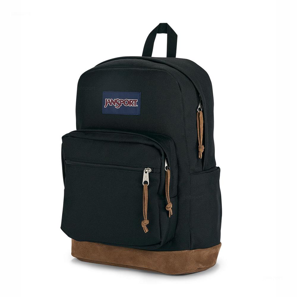 Black JanSport Right Pack Laptop Backpacks | US_JS03B