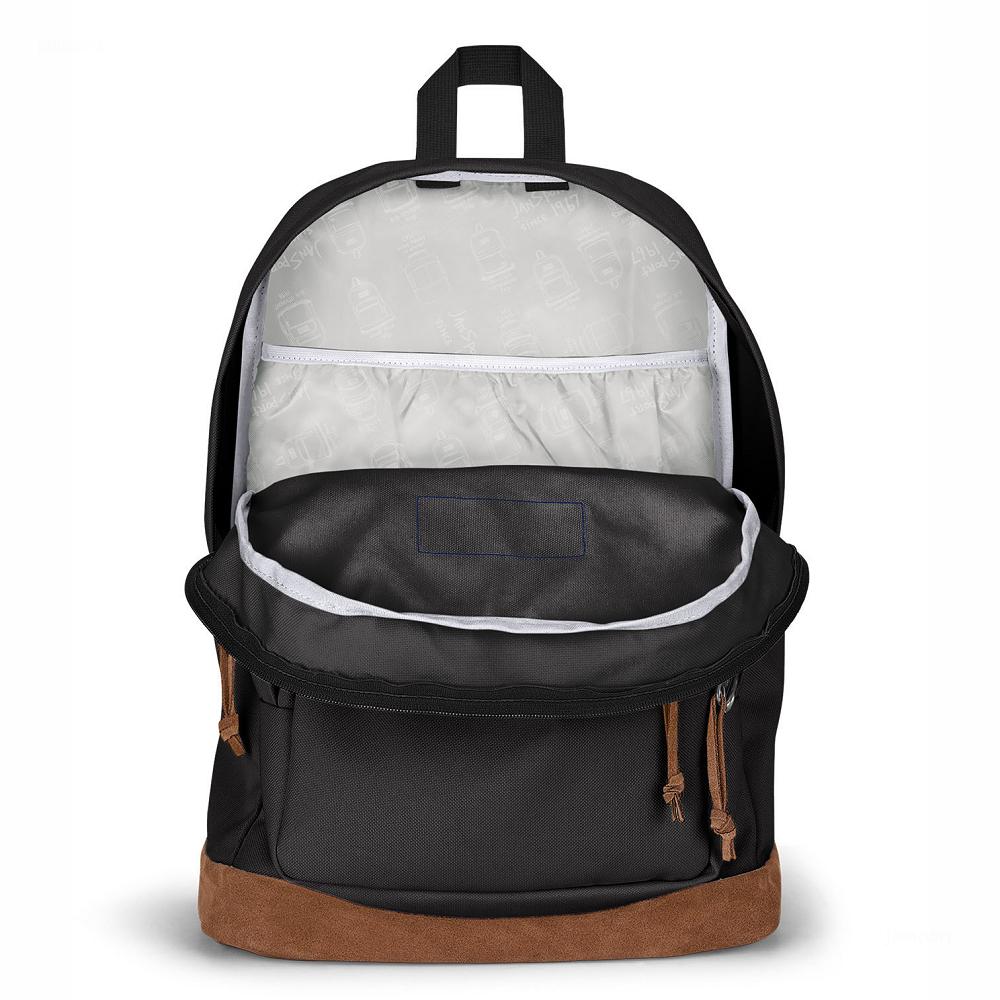 Black JanSport Right Pack Laptop Backpacks | US_JS03B