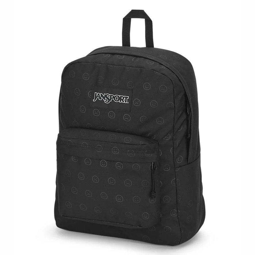 Black JanSport SuperBreak® Plus Laptop Backpacks | US_JS173