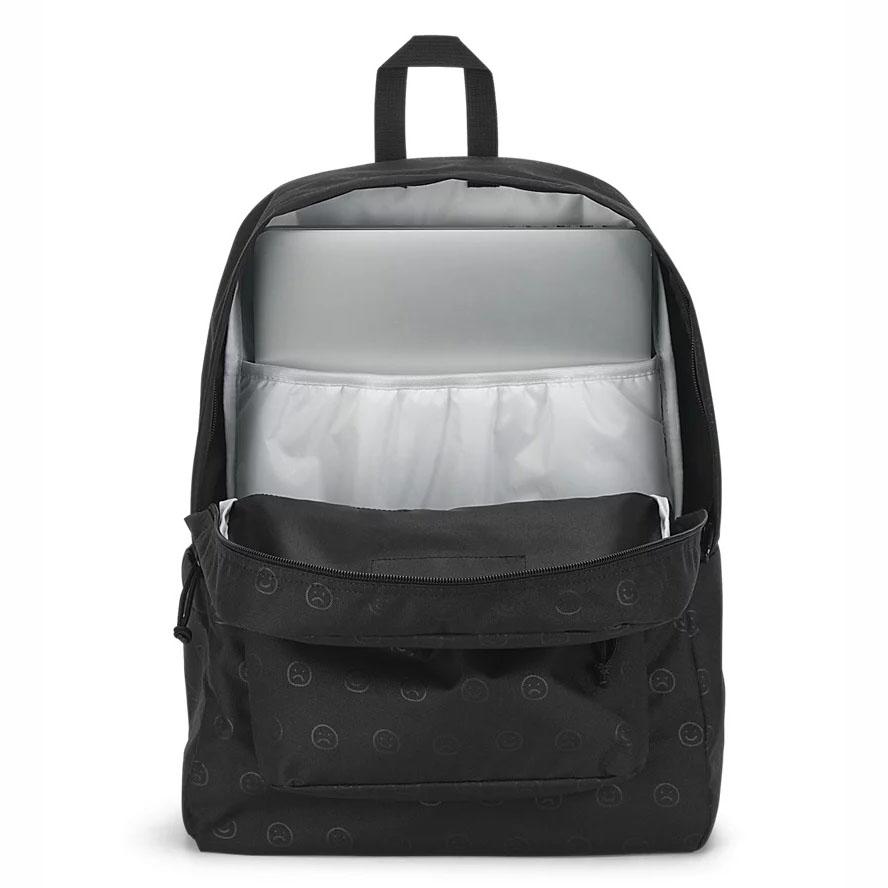 Black JanSport SuperBreak® Plus Laptop Backpacks | US_JS173