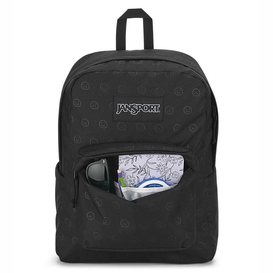 Black JanSport SuperBreak® Plus Laptop Backpacks | US_JS173